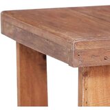 vidaXL Klubska mizica 60x45x23 cm trden predelan les | Shoptok.si