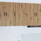 vidaXL Stenska kuhinjska omarica s polico Umetni hrast 50 x 31 x 80 cm | Shoptok.si