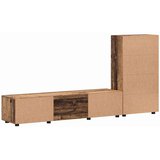  Set TV komoda s ladicama s policom Staro drvo Konstruirano drvo | shoptok.hr