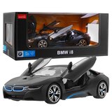  Licencirani auto na daljinsko upravljanje BMW i8 1:14 RASTAR - crni | shoptok.hr