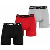 Nike DRI-FIT ESSEN MICRO BOXER BRIEF 3PK Muške bokserice, crna, veličina