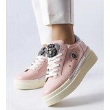 D/CEO Beige Selma women's sneakers Cene