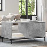 vidaXL Stolić za kavu Beton siva 90 x 49 x 46 cm Konstruirano drvo Cijene