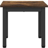  Stolić za kavu Dimni hrast 40 x 40 x 36 cm Konstruirano drvo | shoptok.hr