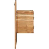  Noćni ormarić 60x32x80 cm puno drvo bagrem | shoptok.hr