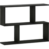  Zidna polica Crni hrast 72 x 17 x 55.5 cm prerađeno drvo | shoptok.hr