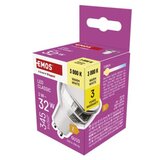  LED žarnica Classic MR16 srebro/ GU10 / 3 W (32 W) / 345 lm / Toplo bel | Shoptok.si