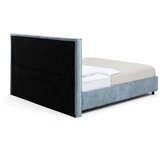 Bonami Selection Modra oblazinjena zakonska postelja s prostorom za shranjevanje z letvenim dnom 160x200 cm Myra Bold – | Shoptok.si