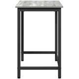  Stol Siva Sonoma 100 x 50 x 76,5 cm Inženjerska drva i čelik | Eponuda.com