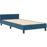  Krevetna Okvir Tamno Plava 100x200 cm Baršun | shoptok.hr