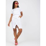 RELEVANCE Dress-RV-SK-7914.68P-white Cene