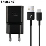 Samsung hišni polnilec ep-ta200bbe z usb type c ep-dg970bbe - črn | Shoptok.si