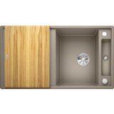 Blanco sudoper AXIA III 5 S InFino SILGRANIT TARTUFO, daska staklo, s dalj. upr. | shoptok.hr