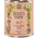 Rosie's Farm Varčno pakiranje Adult 24 x 800 g - Govedina Cene