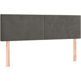  Box spring posteljni z vzmetnico temno siv 140x190 cm žamet, (20791177) | Shoptok.si
