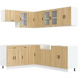 vidaXL 11-dijelni set kuhinjskih ormarića Porto konstruiranog drva | shoptok.hr