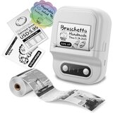INF Termični tiskalnik nalepk Bluetooth, 203 dpi, Type-C, aplikacija White, (5000446606) Cene