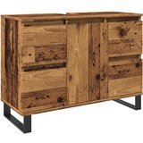 vidaXL Kopalniška omara za umivalnik Stari les 80x33x60 cm, (22090626) | Shoptok.si