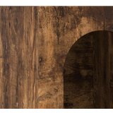  Strani šal Dimljeni oreh 59 x 35 x 100,5 cm Konstruiran les, (5000108619) | Shoptok.si
