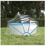  Kupola za bazen okrogla 315x158 cm PVC Cene
