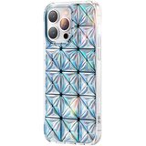 Kingxbar Etui, ovitek za iPhone 14 Pro, zadnji pokrov, Miya Series laser color, (21522175) Cene