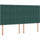  s od storage s pohranom Tamnozelena 200 x 200 cm Baršun | shoptok.hr