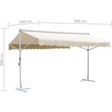  Prostostoječa tenda 500x300 cm krem | Shoptok.si