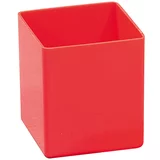 Box kutija za male dijelove 5 (5,4 x 5,4 x 6,3 cm, Crvene boje)