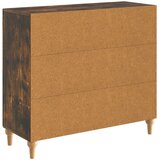  Kreveta Dimljeni hrast 89 x 34,5 x 80 cm Konstruirano drvo | Eponuda.com