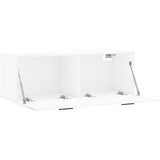  Zidni ormarić bijeli 100 x 36,5 x 35 cm od konstruiranog drva | Eponuda.com
