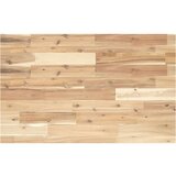 Stolna ploča 80x50x4 cm pravokutna od masivnog drva bagrema | shoptok.hr