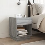  Noćni ormarić s beskonačnim LED boja hrasta 40x40x50 cm | shoptok.hr