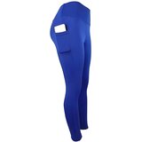  Ženske Tajice Pocket - Plava / L KP14772 | shoptok.hr