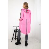 Kesi Sweatshirt with back zip light pink | shoptok.hr