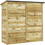  Lopa za vrtno orodje iz impregnirane borovine 182x76x175 cm | Shoptok.si
