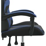 Igraća stolica crno-plava od umjetne kože | shoptok.hr