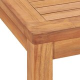  4-dijelni vrtni blagovaonski set od masivne tikovine | shoptok.hr