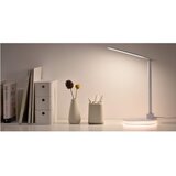 Manta LED stolna svjetiljka, budilica, bežični punjač, LED RGB, temp, HW-LAMP03 | shoptok.hr