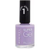 Rimmel London Super Gel STEP1 gel lak za nokte 12 ml Nijansa 028 purple haze | shoptok.hr