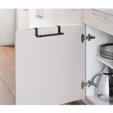 Wenko 53246100 - držač peškira 7x6 cm inox/crna | Eponuda.com