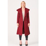 Dewberry Z6679 LADIES COAT-BURGUNDY | ePonuda.com