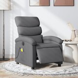 Maison Chic Električni masažni naslanjač - Relax naslanjač temno sivo blago, (22061781) | Shoptok.si