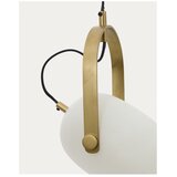 Kave Home Bela viseča svetilka s steklenim senčilom ø 14 cm Reisy – | Shoptok.si