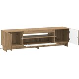  LED TV kabinet Hrast artisan Konstruirano drvo | shoptok.hr
