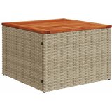  9-dijelni set vrtnih sofa s jastucima bež od poliratana | shoptok.hr