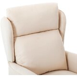  Massagerica s jastukom Krema 93.5 x 67.5 x 101.5 cm tkanina | shoptok.hr