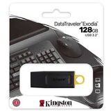 Kingston 128GB USB3.2 Gen1 DT Bk+Yellow DTX/128GB | shoptok.hr