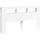 LED uzglavlje bijelo 200 x 18,5 x 103,5 cm konstruirano drvo | Eponuda.ba
