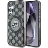Karl Lagerfeld Originalen ovitek Samsung Galaxy S25 5G - Monogram Heads - črna zaščita - KLHMS25SHMCKMHK Cene