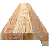  Okenske police 2 kosa neobdelana 160x15x2 cm trdna hrastovina | Shoptok.si